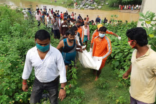 ndrf team recovered a dead body in deoghar