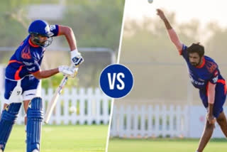 IPL 2020: WATCH - MI makes Jasprit Bumrah and Rohit Sharma face each other