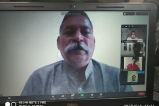 Online meeting on the deteriorating situation in Noida