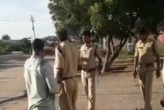 young farmer suicide attempt in land issue at kurnool district