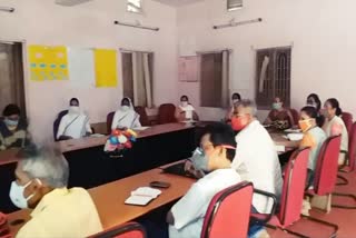 Intermediate Teachers Association held Meeting in ranchi, news of Intermediate Teachers Association jharkhand, News of Jharkhand Education Department, रांची में इंटरमीडिएट शिक्षक संघ की बैठक, इंटरमीडिएट शिक्षक संघ की खबरें, झारखंड शिक्षा विभाग की खबरें