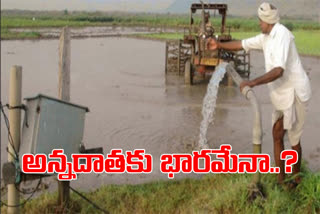Additional Expenditure for farmers in ap with new meters