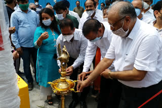 MLA Shiv Charan Goyal inaugurated Boom Barrier in Road No18 of East Punjabi Bagh