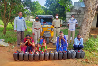 liqour caught in srikakulam district