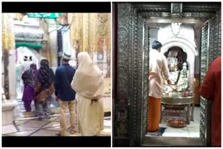 world famous Khwaja Garib Nawaz and temple of Jagatpita Brahma unlocked