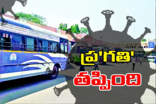 tsrtc income fallen drastically in warangal district