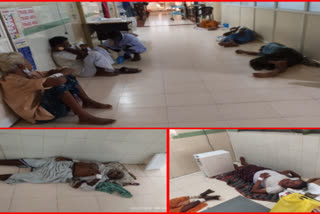 covid patients problems in ongole rims hospital