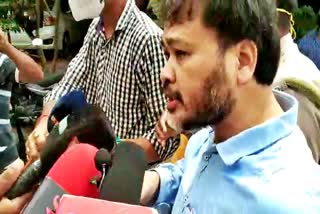 Akhil Gogoi request to KMSS to play election together with AASU guwahati assam etv bharat news