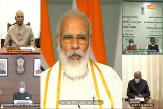 National Education Policy National Policy on Education Prime Minister addresses country Webinar on NEP today Modi addresses on NEP Implementing NEP is a collective responsibility Collective responsibility Implementing NEP Responsibility Education policy Hub of knowledge ancient centre of learning கல்வி கொள்கை தேசிய கல்விக் கொள்கை தேசிய கல்விக் கொள்கை குறித்து பிரதமர் மோடி நாட்டு மக்களுக்கு பிரதமர் மோடி உரை