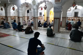 Doors of mosques were opened in Jaipur as per government advisory