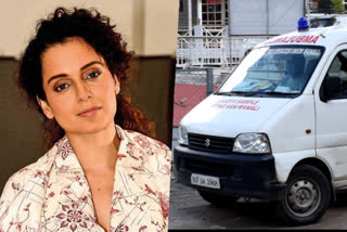 Medical team take Kangana's blood sample for COVID-19 test