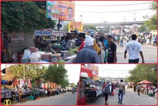 people are not following corona safety guidelines at okhla industrial area