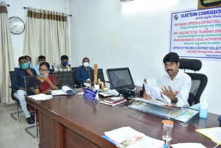 nizamabd collector narynareddy review on giri vikas scheme