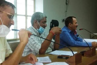 Collector Review Meeting, District Collector Antar Singh Nehra