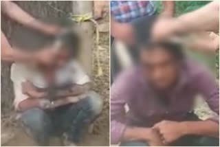 youths assault Video viral, Youth beaten viral video