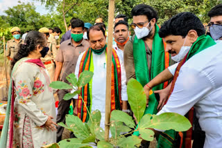 Prabhas donates two crores for urban forest development