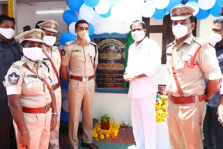 new police stations ahve been inaugrated by mla anabathuni shivakumar