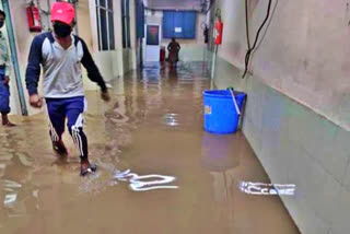 water logging problem in dhanbad pmch due to rain