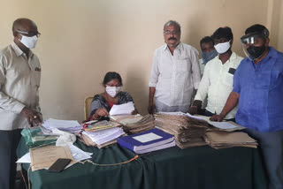 huzurnagar constituency vros records hadover to thahasildrs