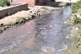 Sewer problem in Patel Nagar of Bahadurgarh