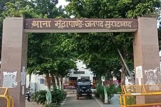 प्राइवेट बस और टैक्टर ट्राली में हुई टक्कर