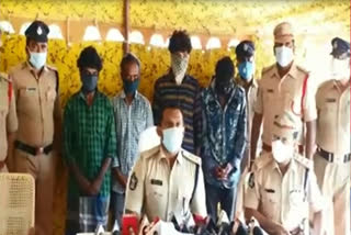 temples robbery gang of thieves arrested