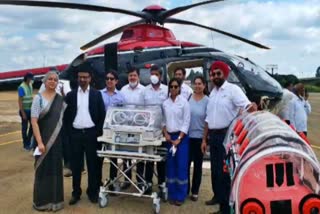 India's first Integrated Air Ambulance Service started in Bangalore