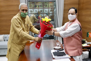 Deputy Speaker Ranbir Gangwa paid a courtesy call on BJP President Amit Shah