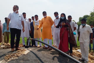 inspection biogas plant in hisar