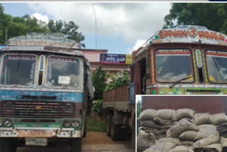 ration rice illegally transport