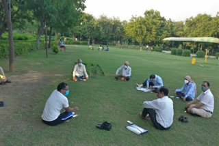 dr ambedkar samajik chetna manch organized physical meeting