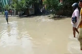 Heavy rain made a problem in bangalore