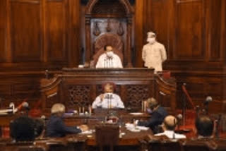 Rajya Sabha rehearsal session