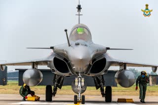 Induction ceremony of rafale fighters jet