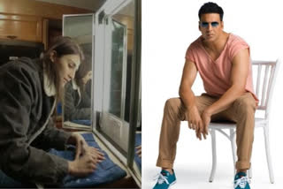 Akshay Kumar receives a 'Bell Bottom full of love' from team