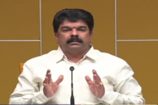 Bonda Umamaheswara Rao  fiers on minister vellampalli