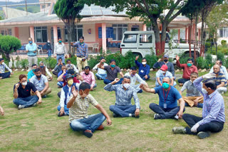 Work boycott of General-OBC employees in Uttarakhand