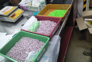 Bengaluru Custom seized one crore MDMA intoxicating capsules