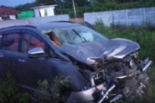 road accident at pembarthi in jangaon district two persons dead