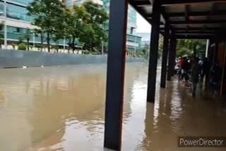 Heavy rain in bangalore