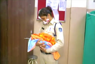 Police rescued 10-month-old girl