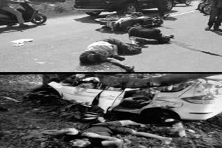 4 died in different road accidents