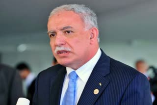 Palestinian Foreign Minister Riyad al-Malki