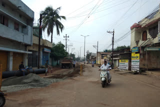 road construction raipur