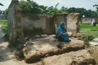 house collapsed due to rain, appeal for help from government