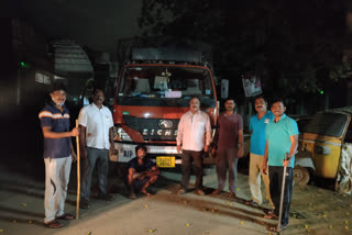 vehicles inspection at mahabubabad district