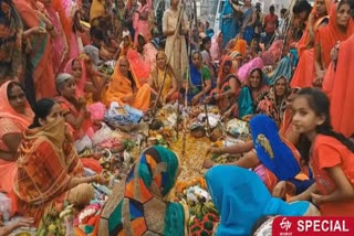 festival of jivitputrika or jitiya in varanasi