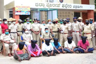 Chitradurga District Police successfully arrested triple murder accused