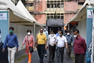 central-team-inspects-covid-19-hospitals-in-ranchi