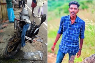 youth dead in tvm accident  tvm accident  ബൈക്കും പിക്കപ്പും കൂട്ടിയിടിച്ചു യുവാവ് മരിച്ചു  ബൈക്കും പിക്കപ്പും കൂട്ടിയിടിച്ചു  തിരുവനന്തപുരം വാഹനാപകടം